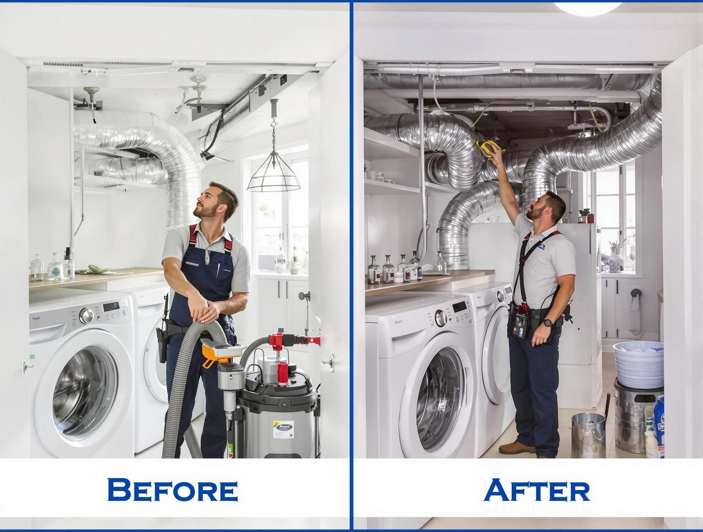 Expert gas dryer vent cleaning by Rockwood Dryer Vent Cleaning in Rockwood