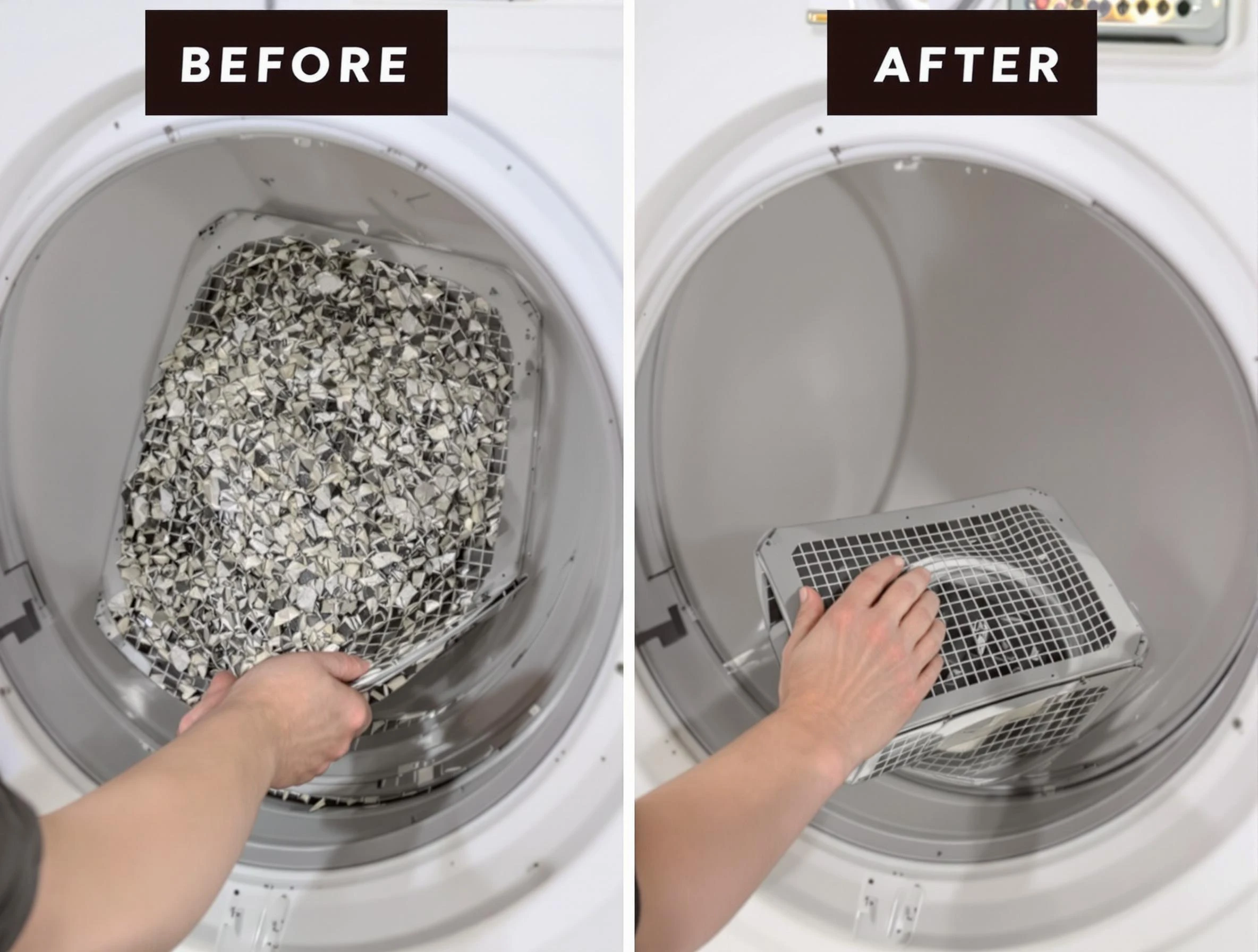 Professional lint trap cleaning by Rockwood Dryer Vent Cleaning in Rockwood