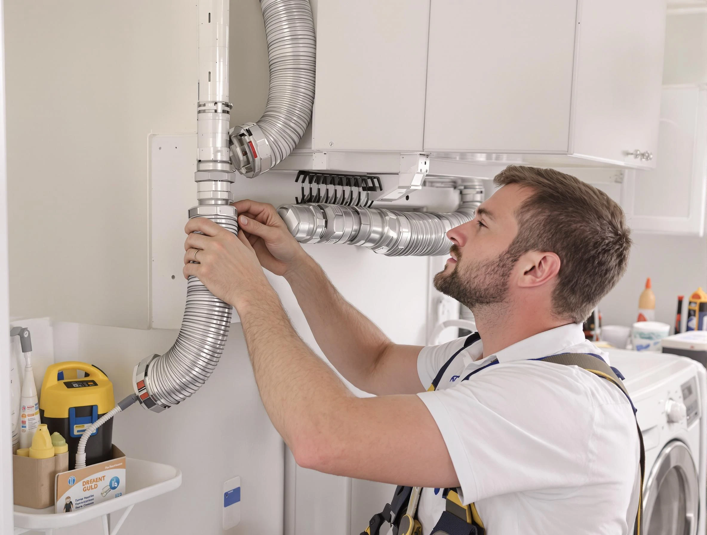 Professional dryer vent repair and installation by Rockwood Dryer Vent Cleaning in Rockwood