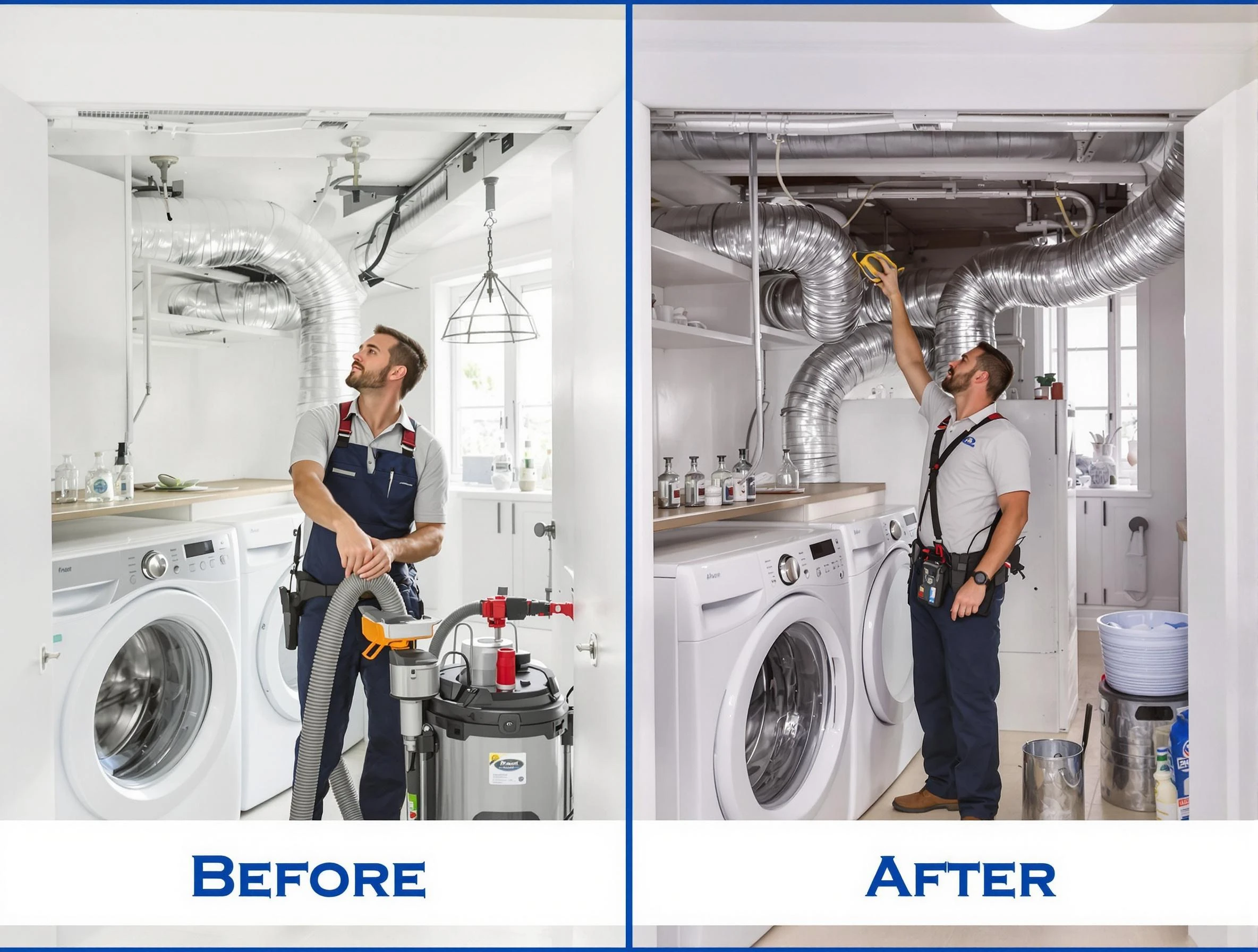 Expert gas dryer vent cleaning by Rockwood Dryer Vent Cleaning in Rockwood