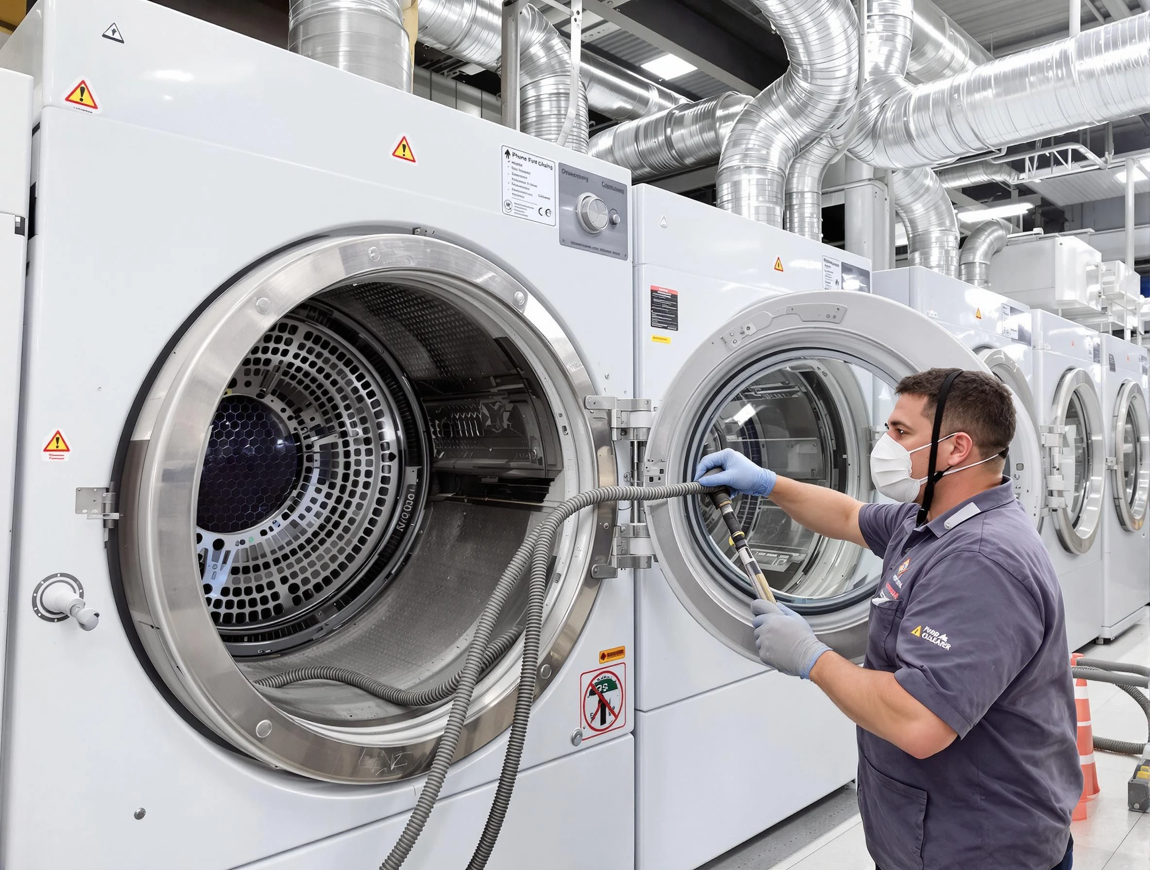 Industrial-grade dryer vent cleaning by Rockwood Dryer Vent Cleaning in Rockwood