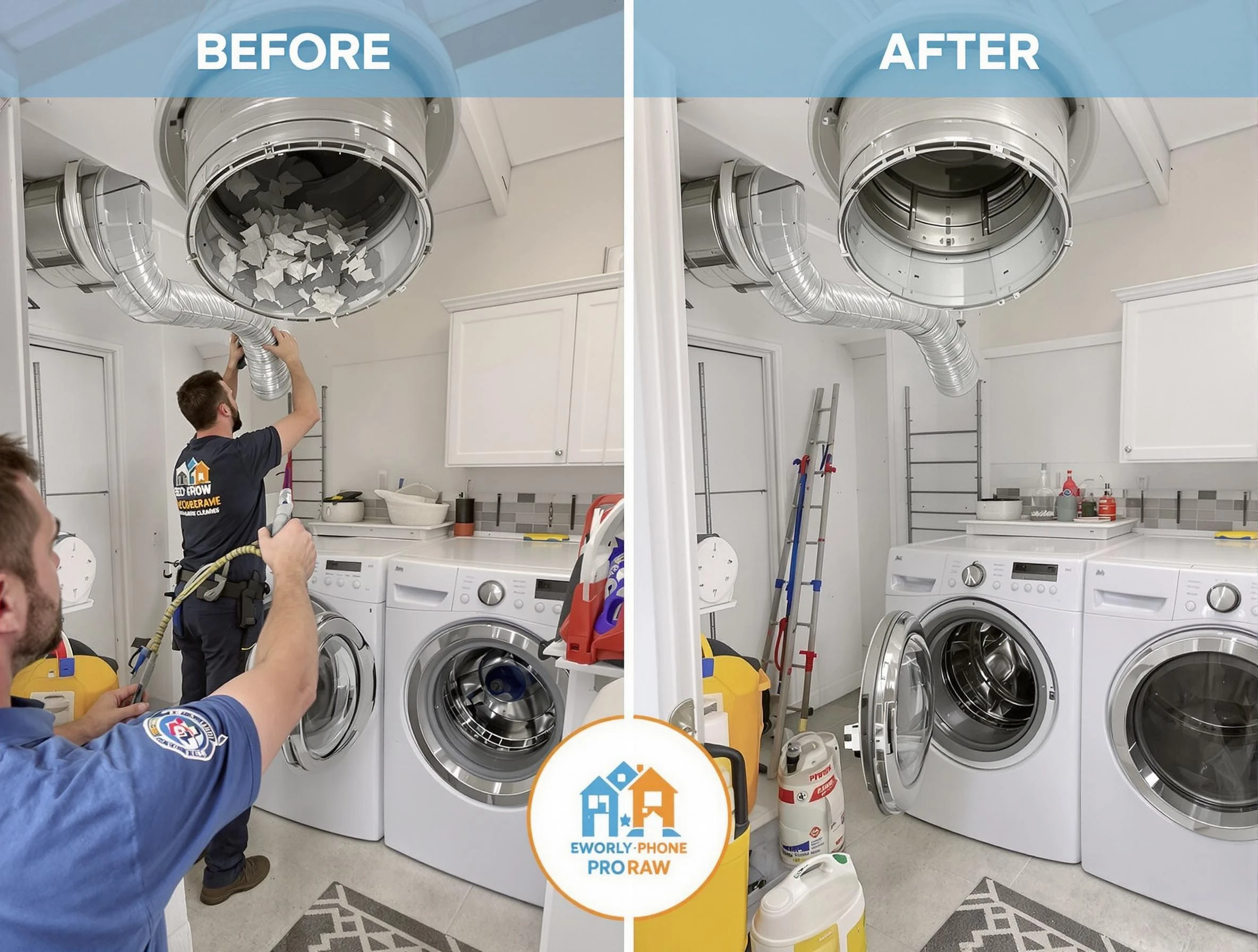 Residential dryer vent cleaning by Rockwood Dryer Vent Cleaning in Rockwood